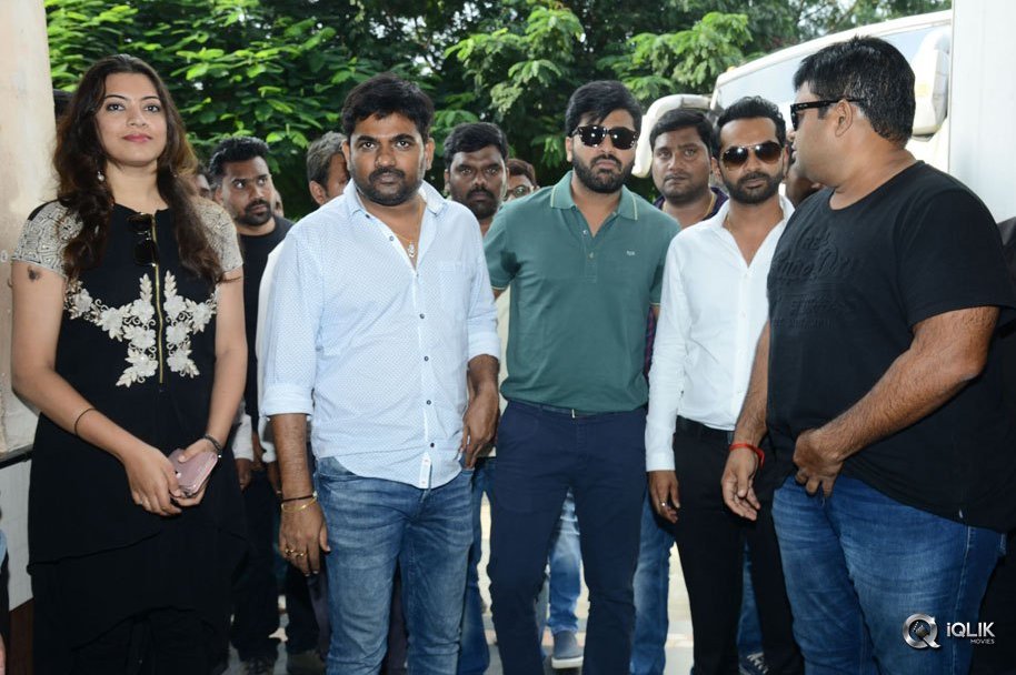 Mahanubhavudu-Title-Song-Lyrical-Video-Launch-at-St-Mary-College